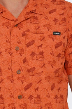 Cinch Cinch Men's Camp Button Down Shirt -Ariat Store cinch cinch mens camp button down shirt 1