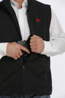 Cinch Cinch Men's Concealed Carry Bonded Vest C4 -Ariat Store cinch cinch mens concealed carry bonded vest c4