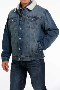 Cinch Cinch Men's Concealed Carry Trucker Denim Jacket C4 -Ariat Store cinch cinch mens concealed carry trucker denim jac 2
