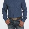 Cinch Cinch Men's Modern Fit Royal Blue Button Down Shirt 1 Cinch Cinch Men's Modern Fit Royal Blue Button Down Shirt -Ariat Store cinch cinch mens modern fit royal blue button down