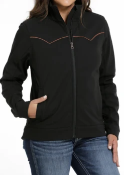 Cinch Cinch Women's Black Bonded Softshell Jacket
