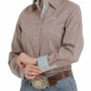 Cinch Cinch Women's Coral Patterned Long Sleeve Shirt -Ariat Store cinch cinch womens coral patterned long sleeve shi
