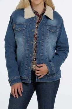 Cinch Cinch Women's Denim Trucker Jacket C4 -Ariat Store cinch cinch womens denim trucker jacket c4 4