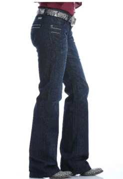 Cinch Cinch Women's Jayley Dark Wash Trouser C4