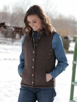 Cinch Cinch Women's Reversible Quilted Vest