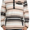 Cinch Cinch Women's Striped Fleece Pullover -Ariat Store cinch cinch womens striped fleece pullover