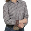 Cinch Cinch Women's Striped Long Sleeve Shirt -Ariat Store cinch cinch womens striped long sleeve shirt