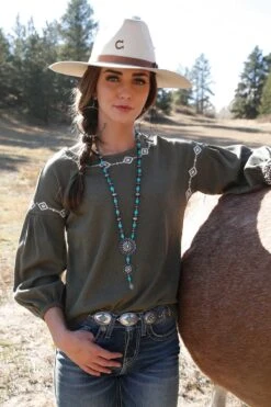 Cinch Cruel Girl Ladies Blouse