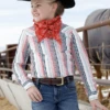 Cinch Cruel Girl's Striped Long Sleeve Shirt 2 Cinch Cruel Girl's Striped Long Sleeve Shirt -Ariat Store cinch cruel girls striped long sleeve shirt