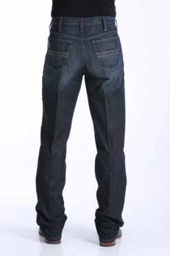 Cinch Men's Dark Wash Silver Label Slim Fit Arena Flex Jean -Ariat Store cinch mens dark wash silver label slim fit arena f 2