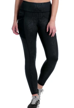 Cinch Women's Black Paisley Leggings