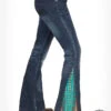 Cowgirl Tuff Cowgirl Tuff Women's Aztec Flare Jean C4 -Ariat Store cowgirl tuff cowgirl tuff womens aztec flare jean