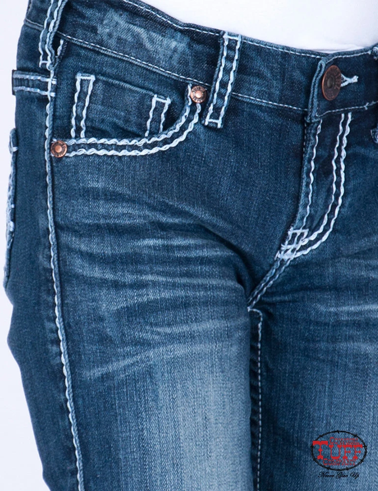 Cowgirl Tuff Girl's Cowgirl Tuff Edgy Jean GJEDGY 13 Cowgirl Tuff Girl's Cowgirl Tuff Edgy Jean GJEDGY - Image 11