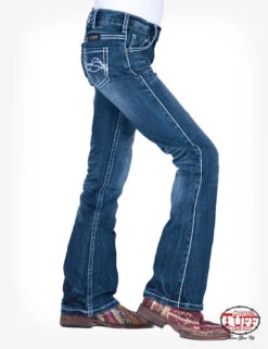 Cowgirl Tuff Girl's Cowgirl Tuff Edgy Jean GJEDGY 16 Cowgirl Tuff Girl's Cowgirl Tuff Edgy Jean GJEDGY -Ariat Store cowgirl tuff girls cowgirl tuff edgy jean gjedgy 2