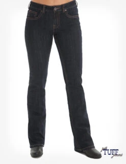Cowgirl Tuff Women's Cowgirl Tuff "Just Tuff Dark" Jean -Ariat Store cowgirl tuff womens cowgirl tuff just tuff dark je 2