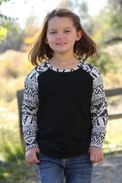 Cruel Girl Girl's Cruel Raglan Sweatshirt CWK8020001 -Ariat Store cruel girl girls cruel raglan sweatshirt cwk802000 3