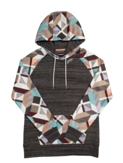 Hooey Hooey Ladies Brown Summit Hoodie C4