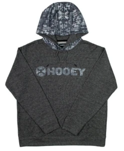 Hooey Hooey Men's Grey Lock-Up Hoodie C4 Size XL