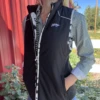 Hooey Hooey Women's Black Zip Vest -Ariat Store hooey hooey womens black zip vest