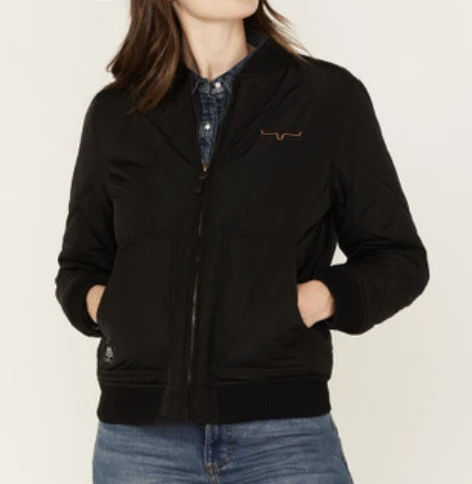 Kimes Ranch Kimes Ranch Women's Marinos Bomber Jacket C4 4 Kimes Ranch Kimes Ranch Women's Marinos Bomber Jacket C4 - Image 2