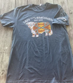 Lazy J Ranch Wear Lazy J Apache Hereford Indigo Tee
