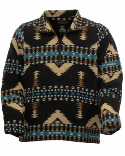 Outback Trading Company Outback Trading Men's Charlie Henley Pullover