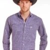 Panhandle Men's Rough Stock Button Down Shirt R0D4258 C4 -Ariat Store panhandle mens rough stock button down shirt r0d42