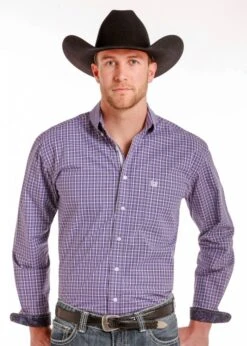 Panhandle Men's Rough Stock Button Down Shirt R0D4258 C4