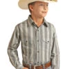 Panhandle Panhandle Boy's Vertical Print Snap Front Shirt -Ariat Store panhandle panhandle boys vertical print snap front