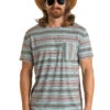 Panhandle Panhandle Dale Brisby Striped Tee -Ariat Store panhandle panhandle dale brisby striped tee