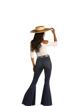 Panhandle Panhandle Frayed Bell Bottom Jeans -Ariat Store panhandle panhandle frayed bell bottom jeans 3