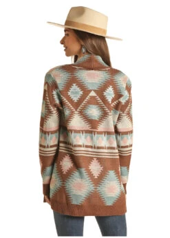 Panhandle Panhandle Ladies Aztec Cardigan C4 -Ariat Store panhandle panhandle ladies aztec cardigan c4 1