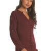 Panhandle Panhandle Ladies Maroon Peasant Top 2 Panhandle Panhandle Ladies Maroon Peasant Top -Ariat Store panhandle panhandle ladies maroon peasant top
