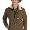 Panhandle Panhandle Men's Olive Colored Canvas Jacket -Ariat Store panhandle panhandle mens olive colored canvas jack