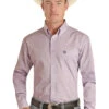 Panhandle Panhandle Men's Violet Ditsy Print Shirt Plus -Ariat Store panhandle panhandle mens violet ditsy print shirt