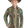 Panhandle Rock & Roll Cowboy Boy's Snap Front Shirt -Ariat Store panhandle rock roll cowboy boys snap front shirt