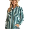 Panhandle Rock & Roll Ladies Dale Brisby Stripe Snap Front Shirt -Ariat Store panhandle rock roll ladies dale brisby stripe snap