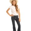 Rock And Roll Cowgirl Girl's Rock & Roll Cowgirl Trouser G5F4151 -Ariat Store rock and roll cowgirl girls rock roll cowgirl trou