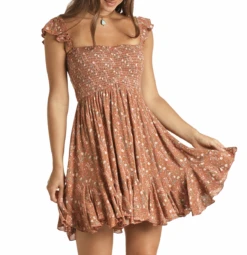 Rock And Roll Cowgirl Rock & Roll Cowgirl Floral Dress