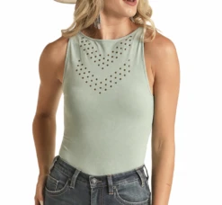 Rock And Roll Cowgirl Rock & Roll Cowgirl Ladies Studded Bodysuit -Ariat Store rock and roll cowgirl rock roll cowgirl ladies stu 1