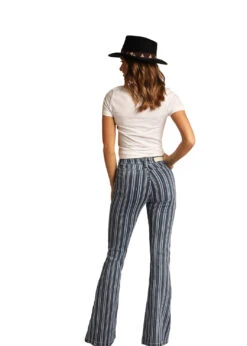 Rock And Roll Cowgirl Rock & Roll Cowgirl's Striped Trouser C4 -Ariat Store rock and roll cowgirl rock roll cowgirls striped t 2