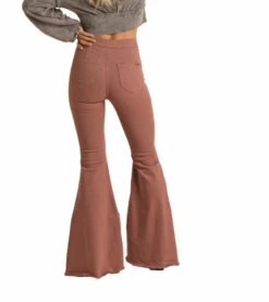 Rock And Roll Cowgirl Rock & Roll Ladies Mauve Bell Bottom Jeans -Ariat Store rock and roll cowgirl rock roll ladies mauve bell 2