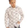 Rock & Roll Cowboy Boy's Rock & Roll Cowboy Snap Front Shirt B8S2312 C4 Size Medium -Ariat Store rock roll cowboy boys rock roll cowboy snap front