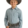 Rock & Roll Cowboy Panhandle Boy's Geo Print Snap Front Shirt -Ariat Store rock roll cowboy panhandle boys geo print snap fro