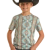 Rock & Roll Cowboy Rock & Roll Cowboy Boy's Southwestern Tee -Ariat Store rock roll cowboy rock roll cowboy boys southwester