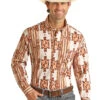 Rock & Roll Cowboy Rock & Roll Cowboy Men's Aztec Button Down Shirt -Ariat Store rock roll cowboy rock roll cowboy mens aztec butto