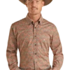 Rock & Roll Cowboy Rock & Roll Men's Paisley Button Down Shirt -Ariat Store rock roll cowboy rock roll mens paisley button dow