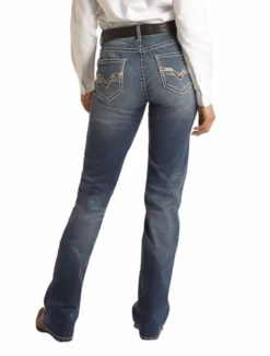Rock & Roll Denim Rock & Roll Cowgirl Cowhide Riding Jean