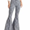 Rock & Roll Denim Rock & Roll Denim Aztec Bell Bottom Jeans