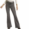 Rock & Roll Denim Rock & Roll Denim Ladies Black Flare Jean -Ariat Store rock roll denim rock roll denim ladies black flare